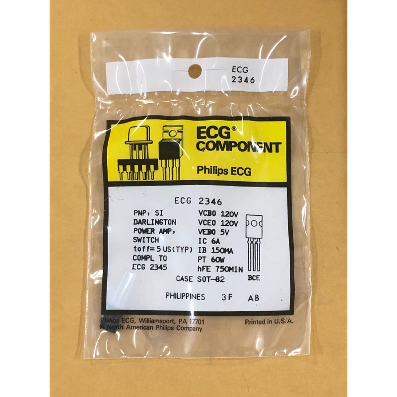 ECG2346 T PNP SI DARLINGTON