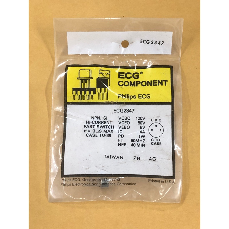 ECG2347 T NPN SI
