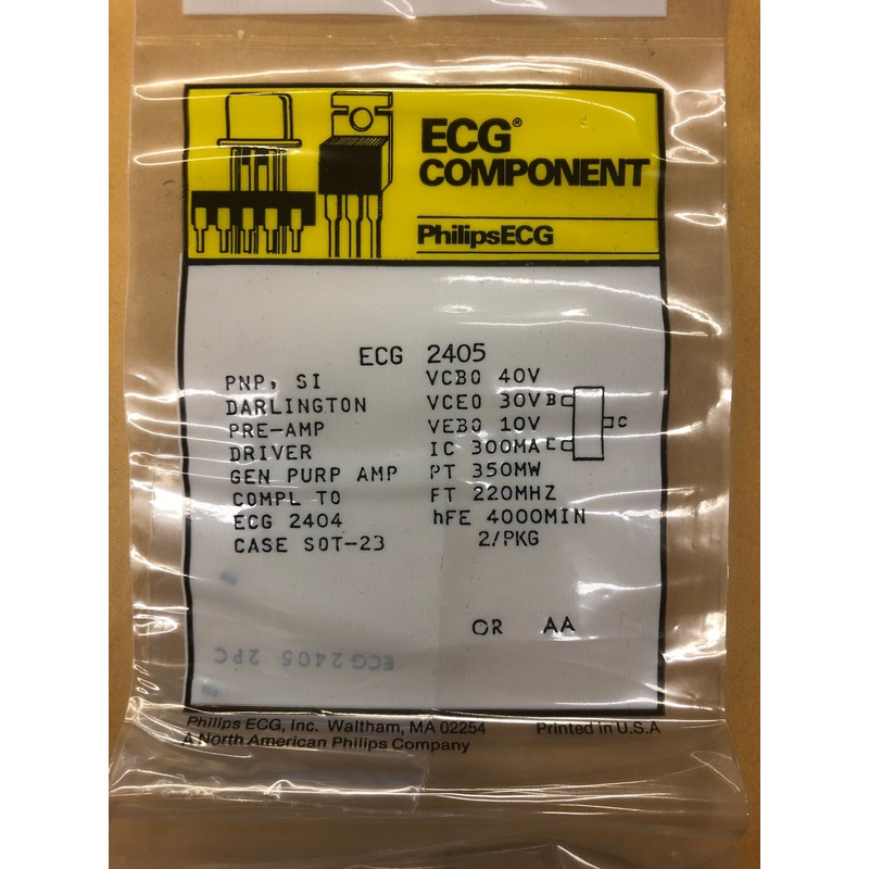 ECG2405 T PNP SI DARLINGTON