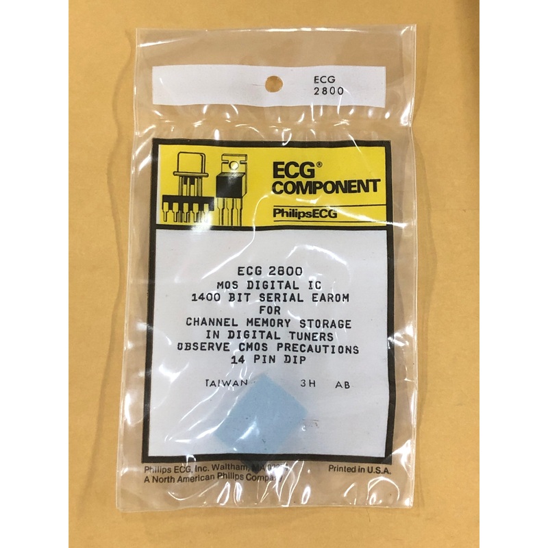 ECG2800 MOS DIGITAL IC