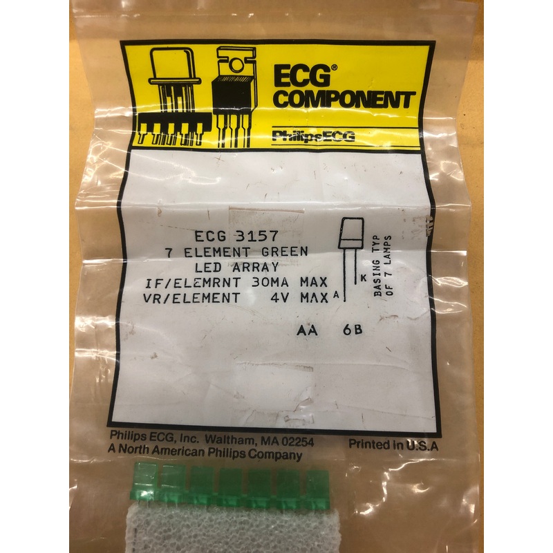 ECG3157 ELEMENT GREEN LED ARRAY