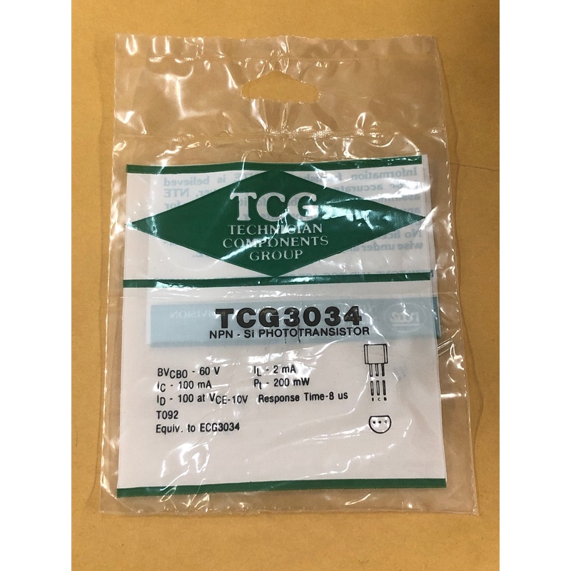 NTE3034 NPN SI PHOTOTRANSISTOR