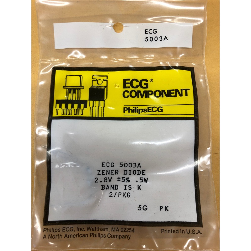 ECG5003A ZEDER DIODE
