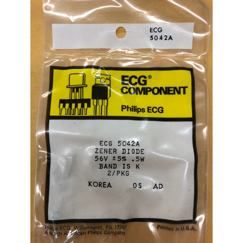 ECG5042A ZENER DIODE