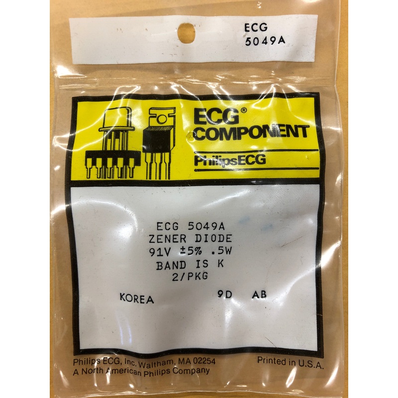 ECG5049A ZENER DIODE