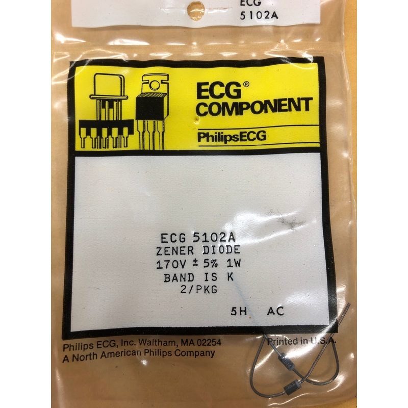 ECG5102A ZENER DIODE