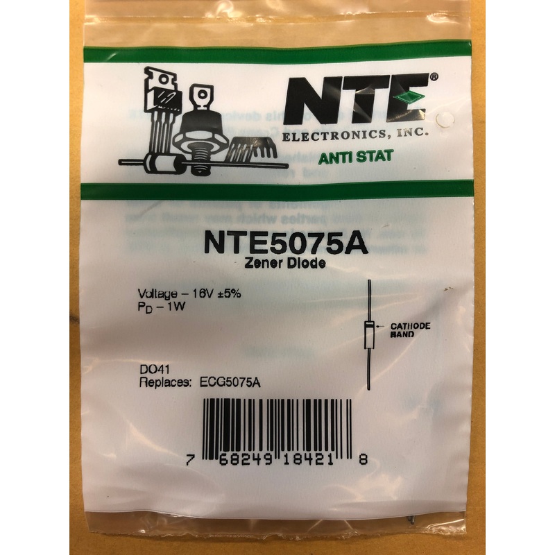 NTE5075A ZENER DIODE