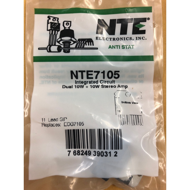 NTE7105 INTEGRATED CIRCUIT (ECG7105)