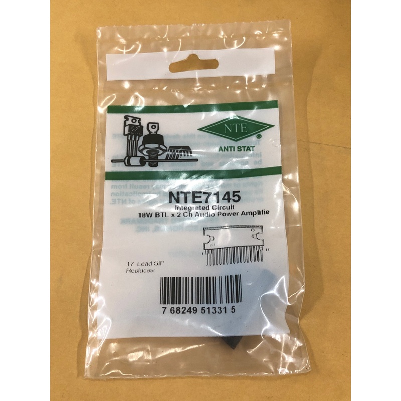 NTE7145 INTEGRATED CIRCUIT (ECG7145)