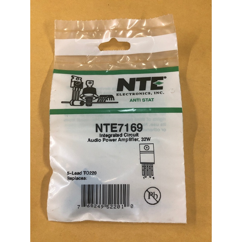 NTE7169 INTEGRATED CIRCUIT (ECG7169)