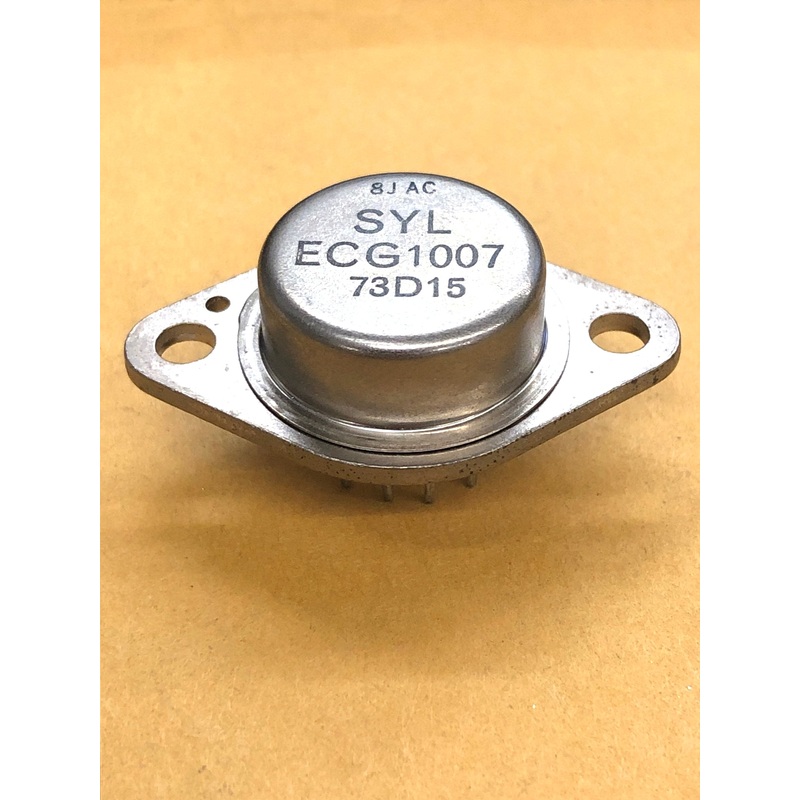 ECG1007 Audio Frequency Amplifier IC ~ 12 Pin Metal Can (NTE1007)