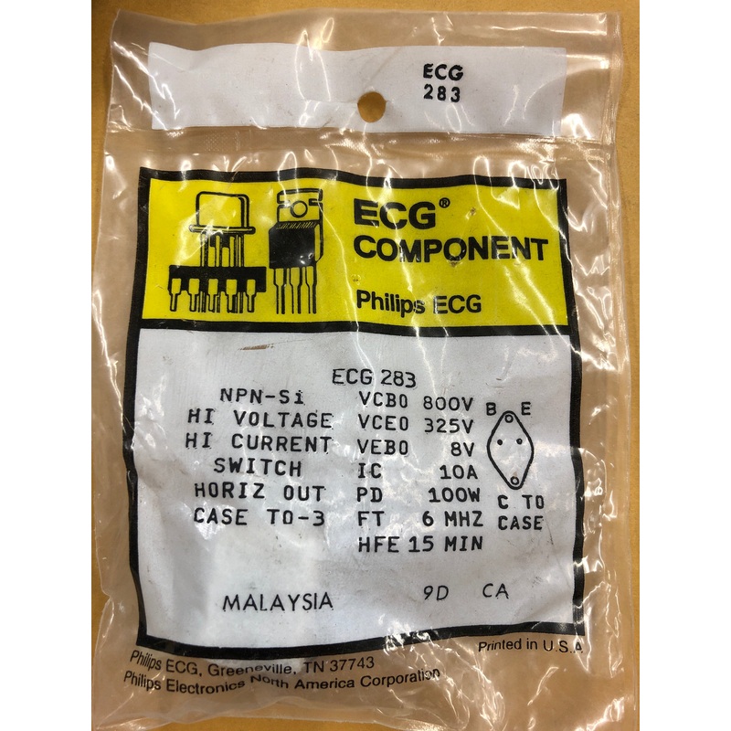 ECG283 T NPN SI HIV TV