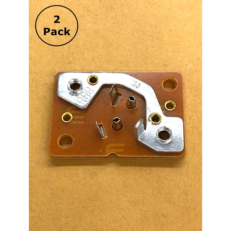 ECG431, 2 Pin Transistor Socket for TC-9 and MD-17 Packages ~ (NTE431) 2 Pack