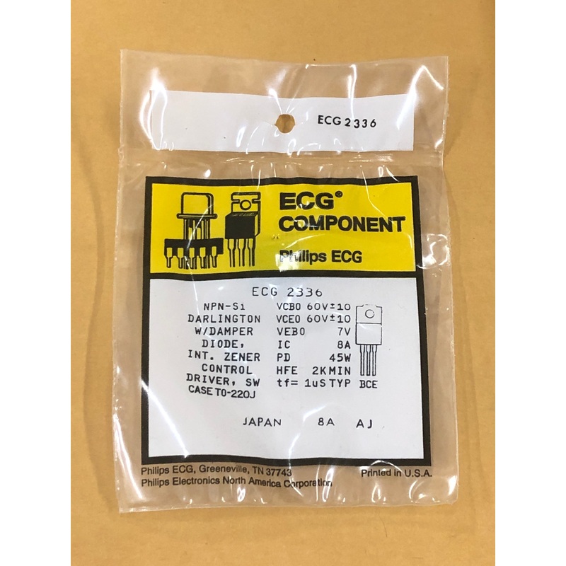 ECG2336 T NPN SI DARLINGTON