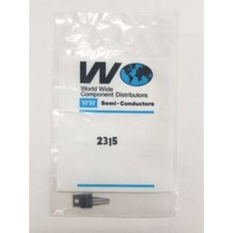 World Wide Component- W2315 (Equiv. NTE2315)