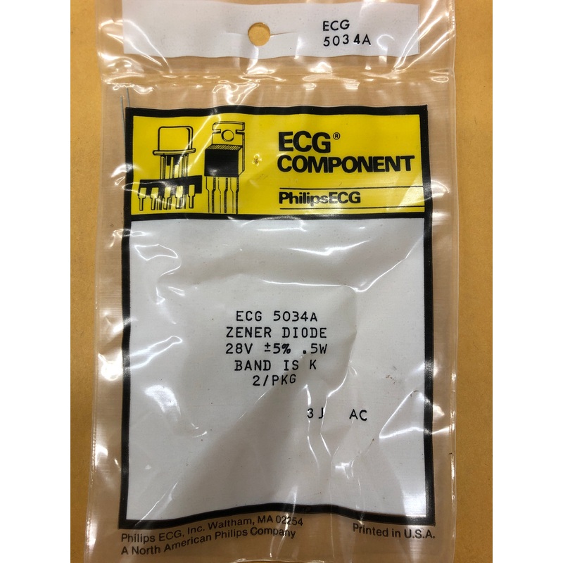 ECG5034A ZENER DIODE