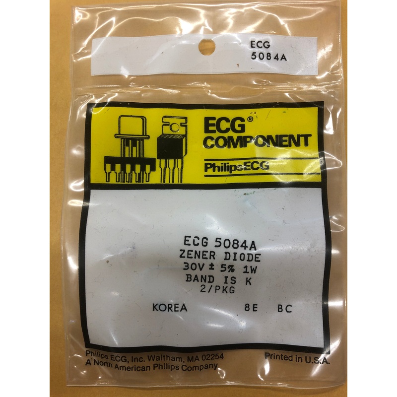 ECG5084A ZENER DIODE