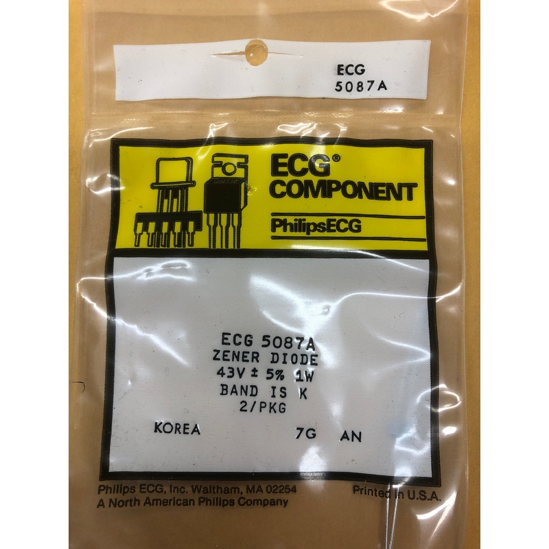 ECG5087A ZENER DIODE