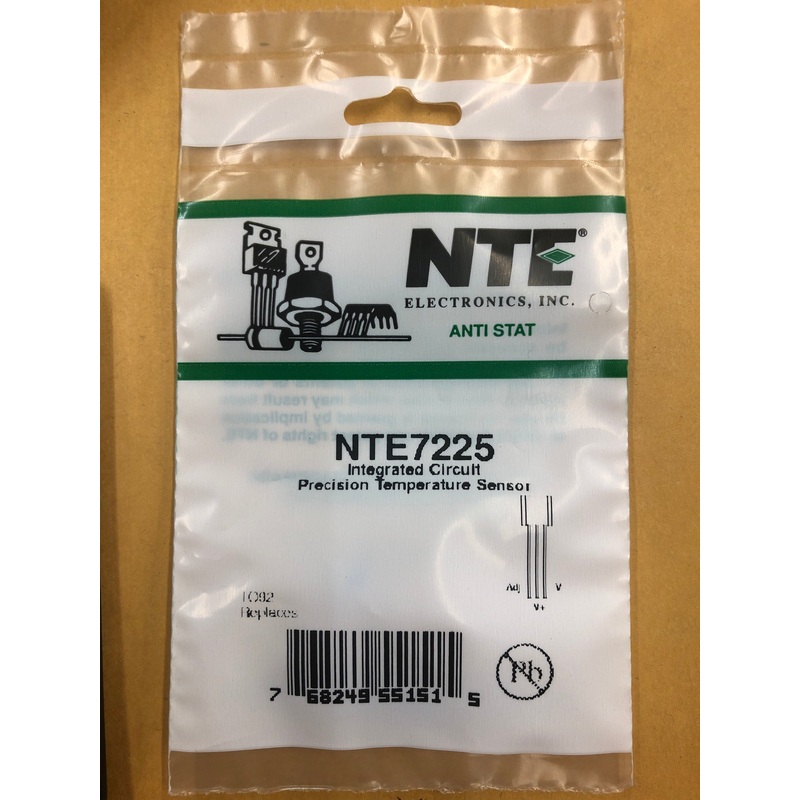 NTE7225 INTEGRATED CIRCUIT