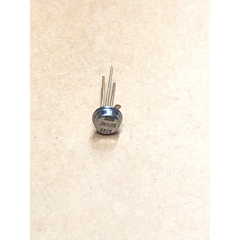 2N2605, 60V @ 30mA PNP Silicon Low Power Transistor ~ TO-46