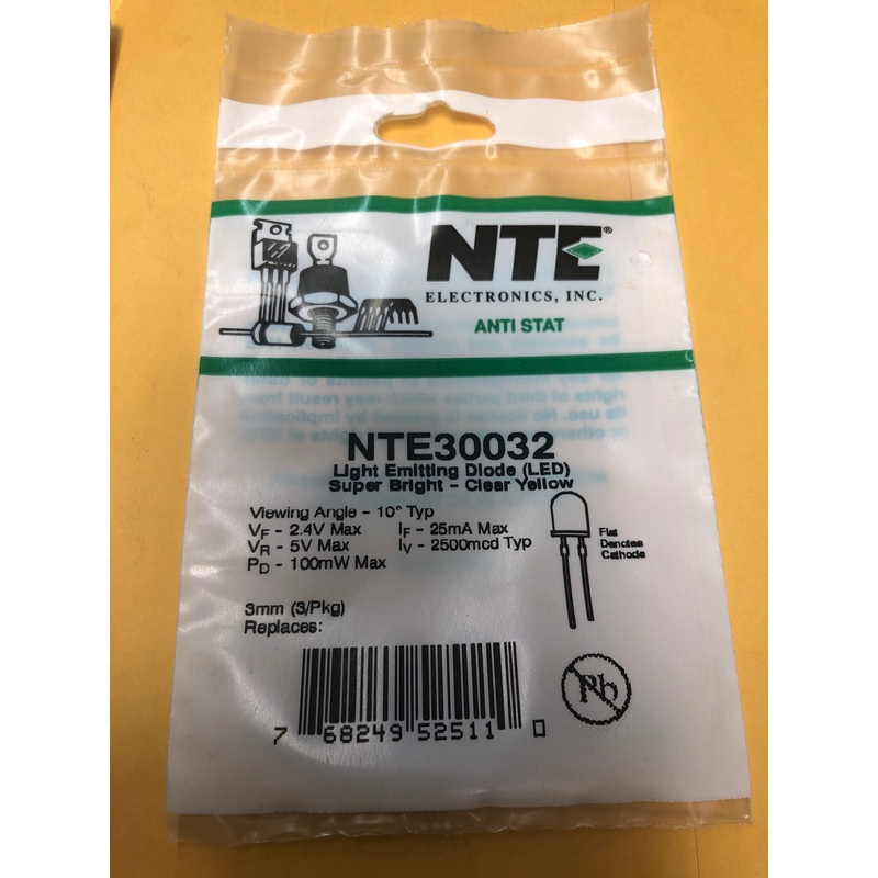 NTE30032 LIGHT EMITTING DIODE