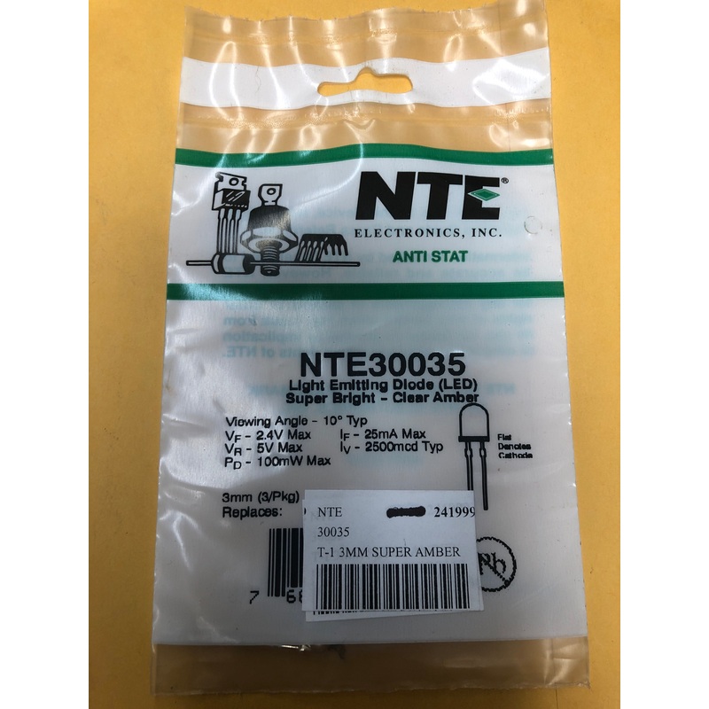 NTE30035 LIGHT EMITTING DIODE