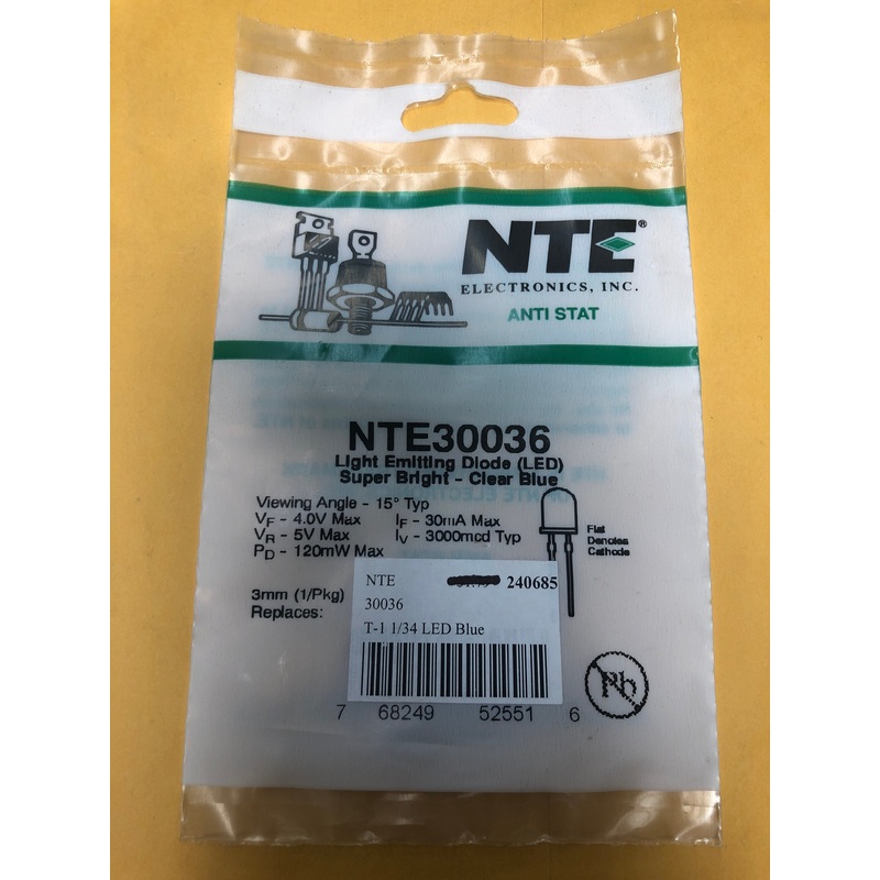 NTE30036 LIGHT EMITTING DIODE