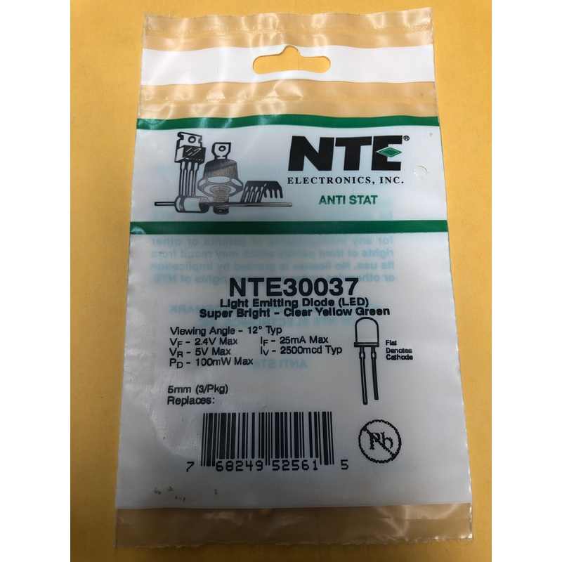 NTE30037 LIGHT EMITTING DIODE