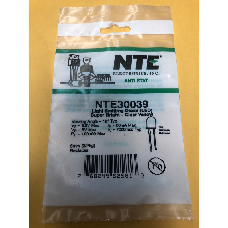 NTE30039 LIGHT EMITTING DIODE