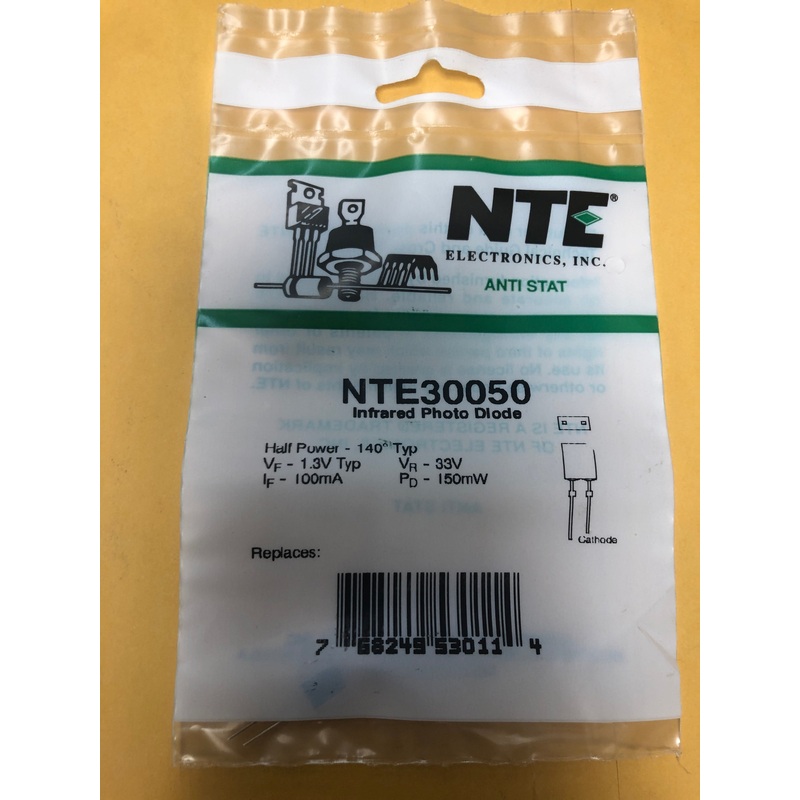 NTE30050 INFRARED PHOTO DIODE