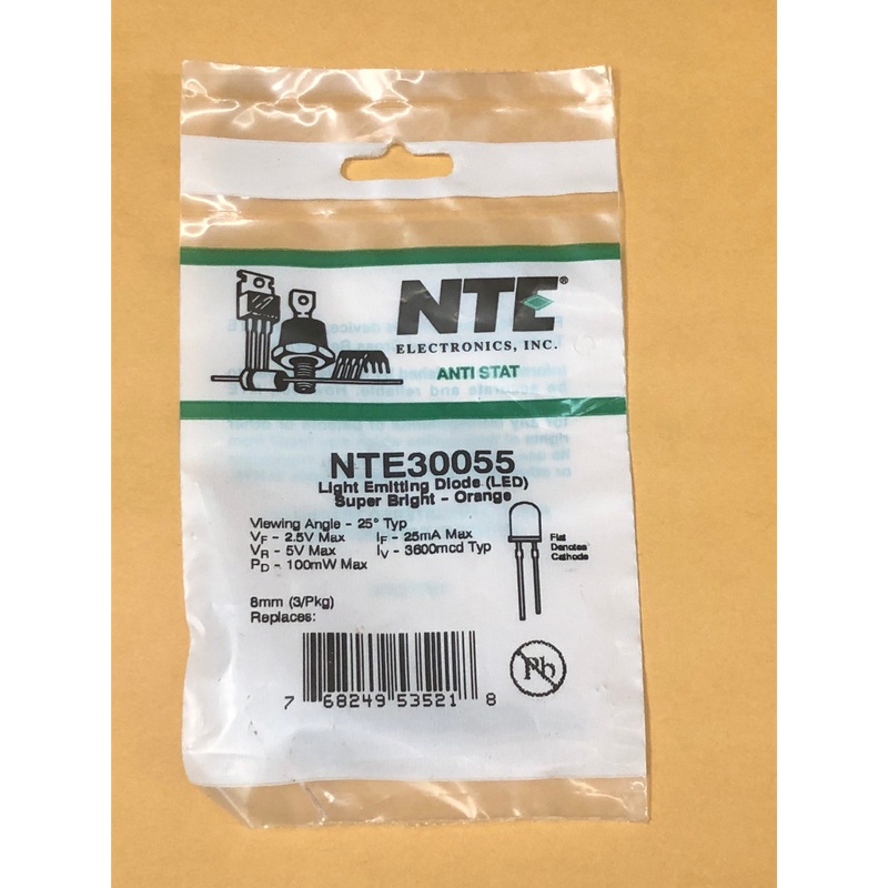 NTE30055 LIGHT EMITTING DIODE