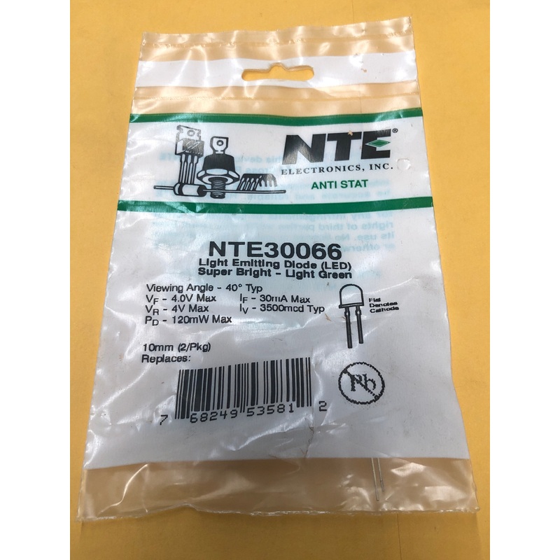 NTE30066 LIGHT EMITTING DIODE