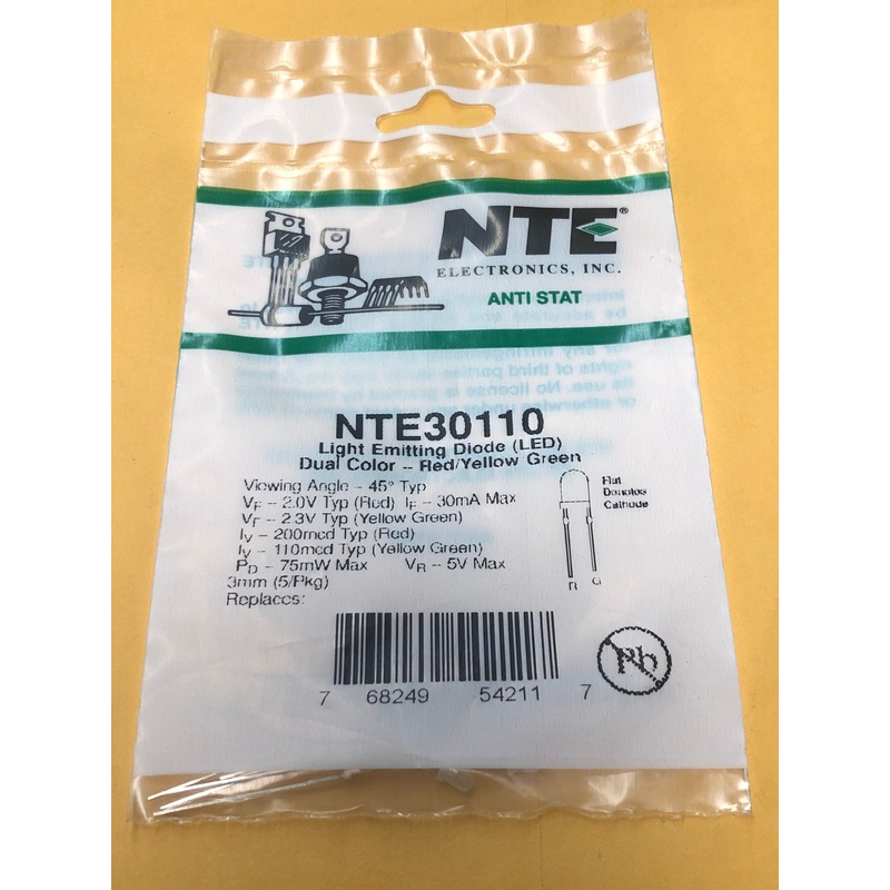 NTE30110 LIGHT EMITTING DIODE