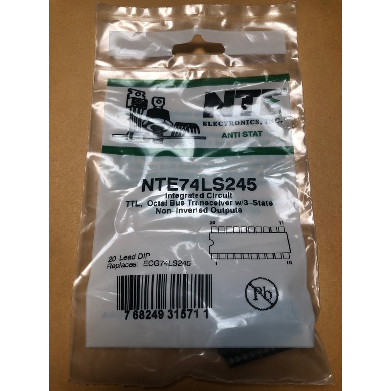 NTE74LS245 INTEGRATED CIRCUIT
