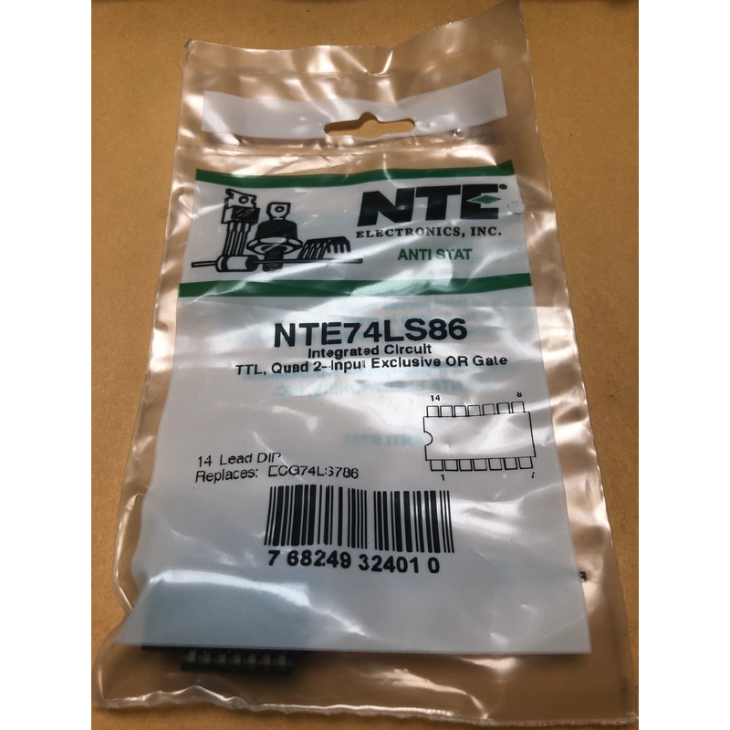 NTE74LS86 INTEGRATED CIRCUIT