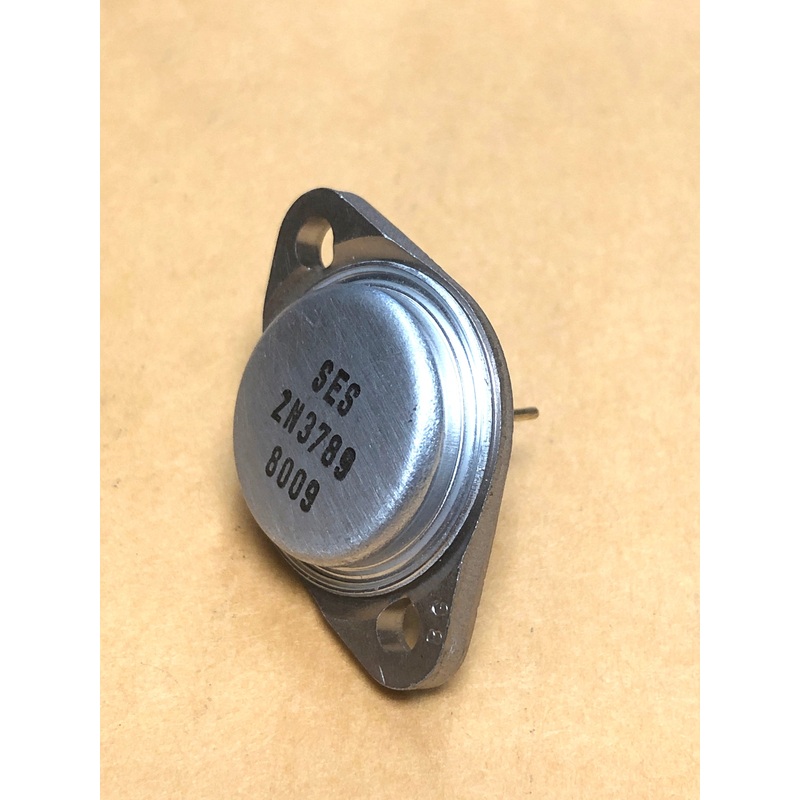 2N3789 PNP Silicon Transistor, 10A @ 60V Audio Power Amp & Switch ~ TO-3