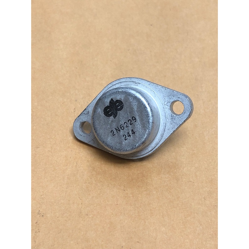2N6229 PNP Silicon Transistor, 10A @ 100V Audio Power Amp & Switch ~ TO-3