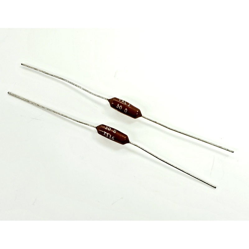 Lot of 2, Memcor SL-0003-30, 30 Ohm 3 Watt Wirewound Power Resistors 3W