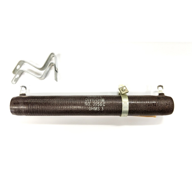 D100K3R0 3 Ohm 100 Watt Adjustable, Tubular Ceramic Power Resistor 100W