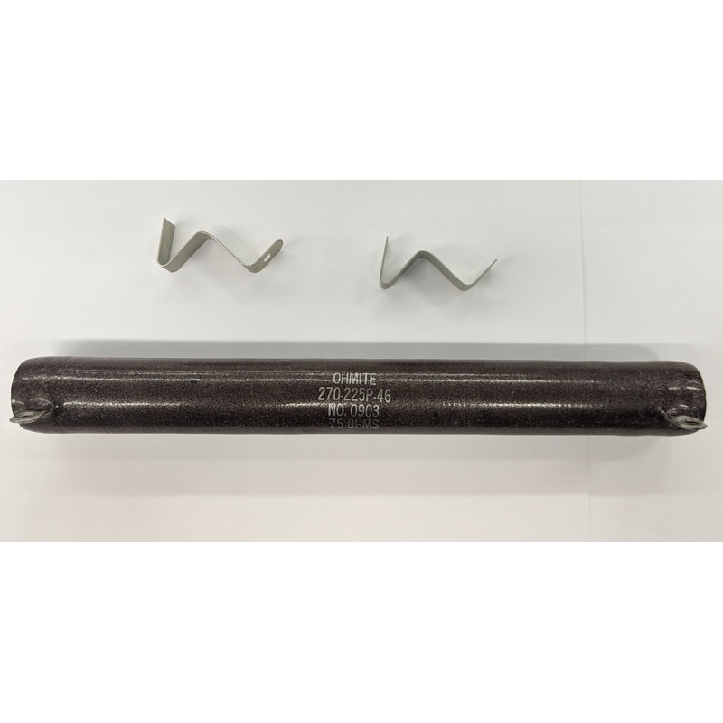 L225J75R 75 Ohm 225 Watt Fixed Tubular Ceramic Power Resistor