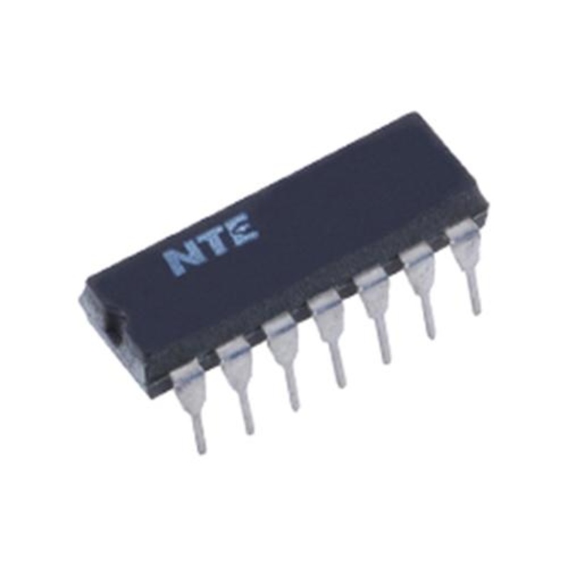 NTE74H08, TTL  High Speed, Quad 2Input Positive AND Gate 14Lead DIP
