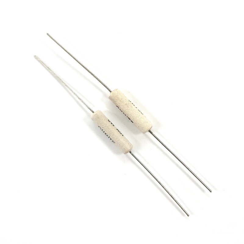 Lot of 2, Ohmite 95J5K1 5.1K Ohm 5 Watt Wirewound Power Resistors 5W