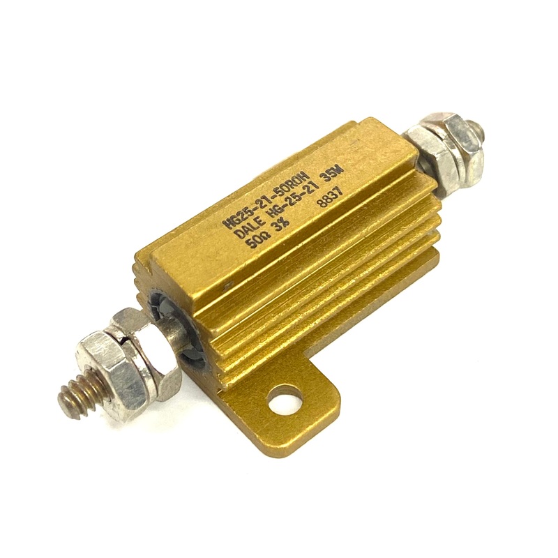 Dale HG-25-21-2500H 250 Ohm 3% 35 Watt Metal Power Resistor with Stud Lugs 35W