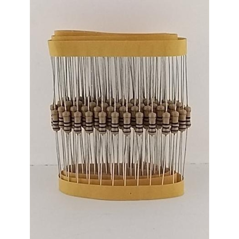 10 Ohm, 1/2 Watt, 5% Flame Retardant Resistors ~ 100 Pack