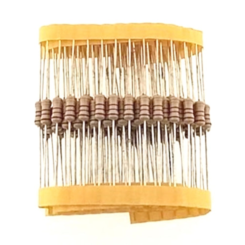 100 Pack of 150 Ohm 1/2 Watt 5% Flame Retardant Resistors