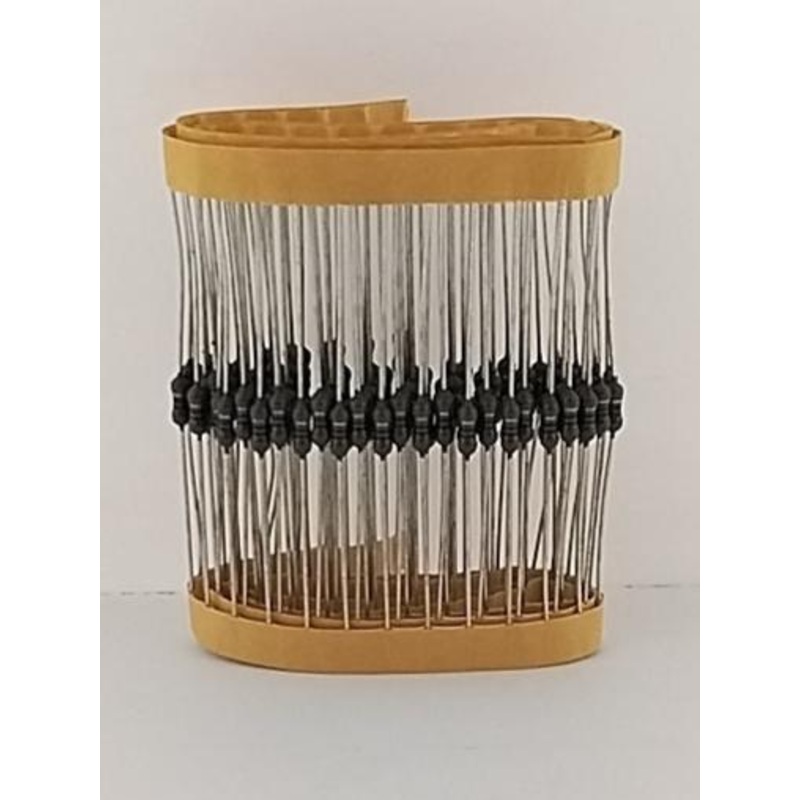 10 Ohm, 1/4 Watt, 1% Flame Retardant Resistors ~ 100 Pack