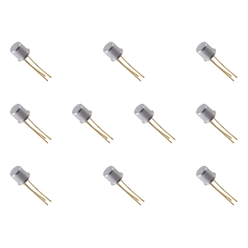 10 Pieces 2N2906, 40V @ 600mA PNP Silicon General Purpose Transistor ~ TO-18