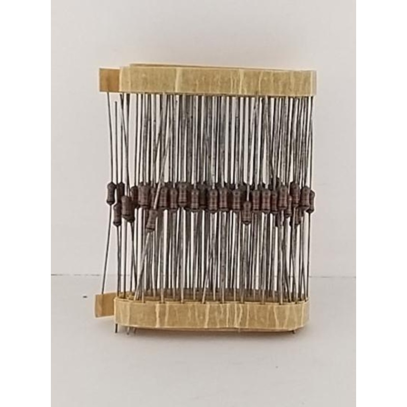 13K Ohm (13,000 Ohms), 1/4 Watt, 5% Flame Retardant Resistors ~ 100 Pack