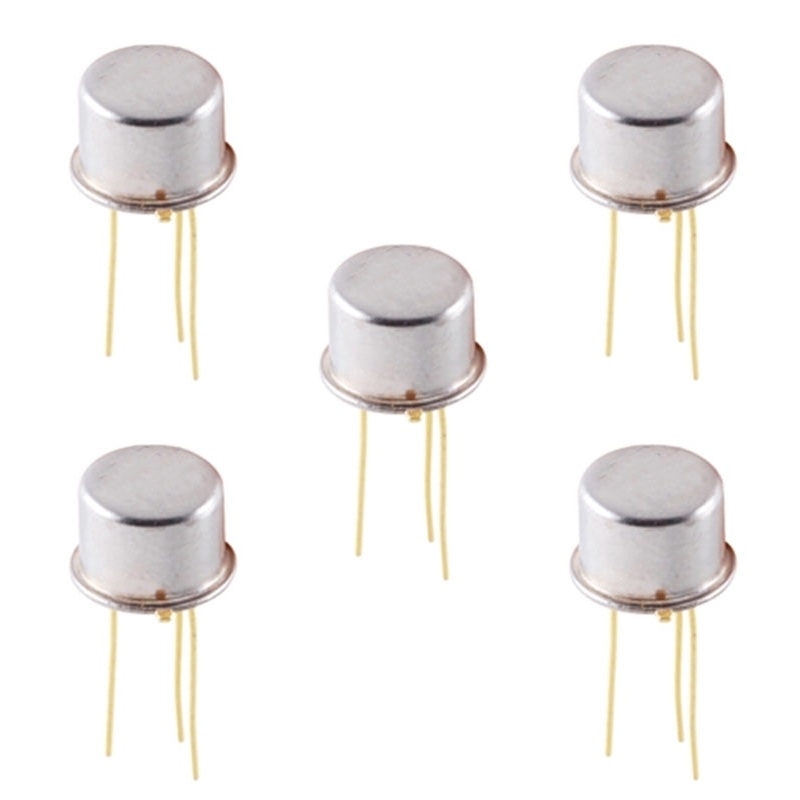 5 Pieces 2N2219A, 40V @ 800mA NPN Silicon General Purpose Transistor ~ TO-39