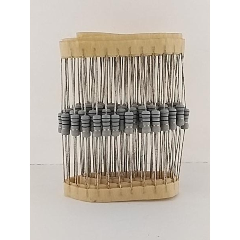 68 Ohm, 1/2 Watt, 2% Flame Retardant Resistors ~ 100 Pack